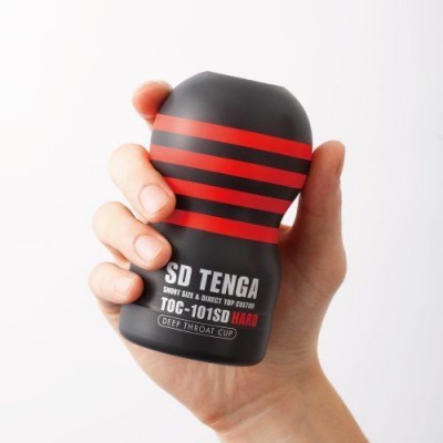 Tenga 迷你深喉飞机杯 (黑色 - 刺激型)